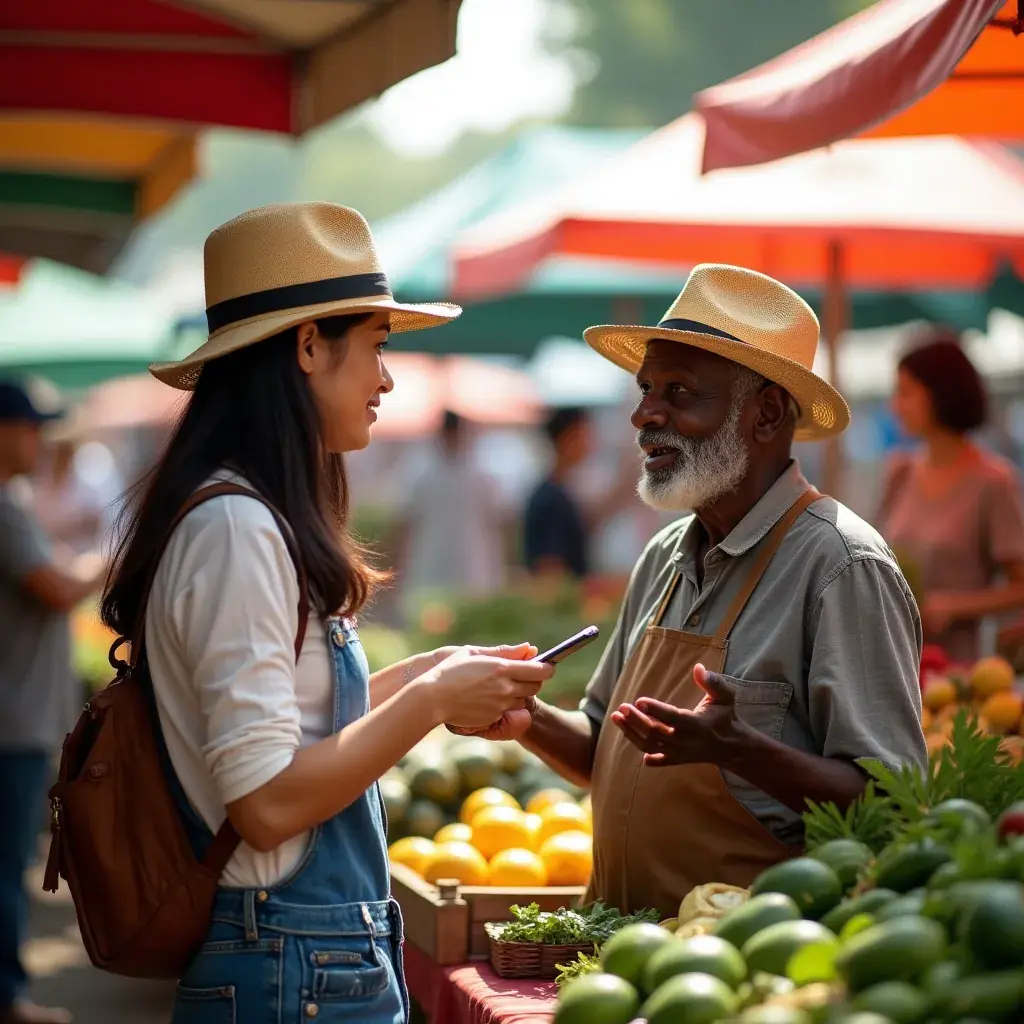 An illustration of a mobile app showcasing user-friendly interface design.